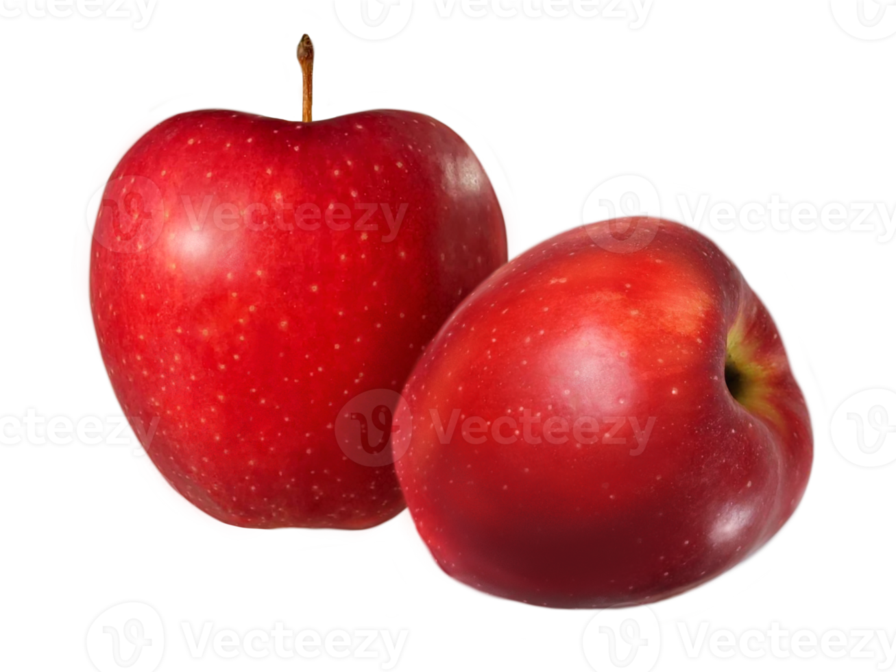 Promoção de maçãs - Maçãs vermelhas brilhantes em oferta